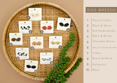 Dog Breed Earrings - Clay