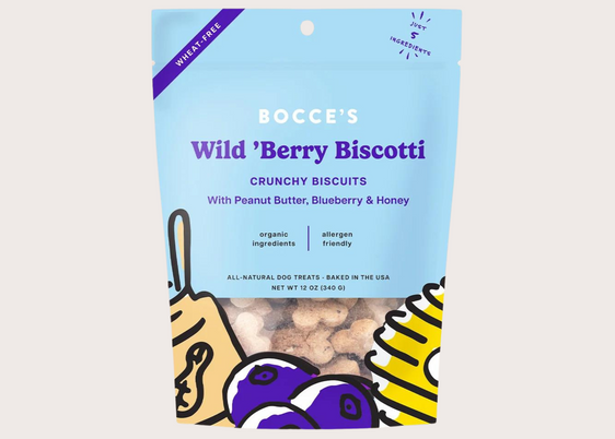 Dog Treats - Wild berry Biscotti