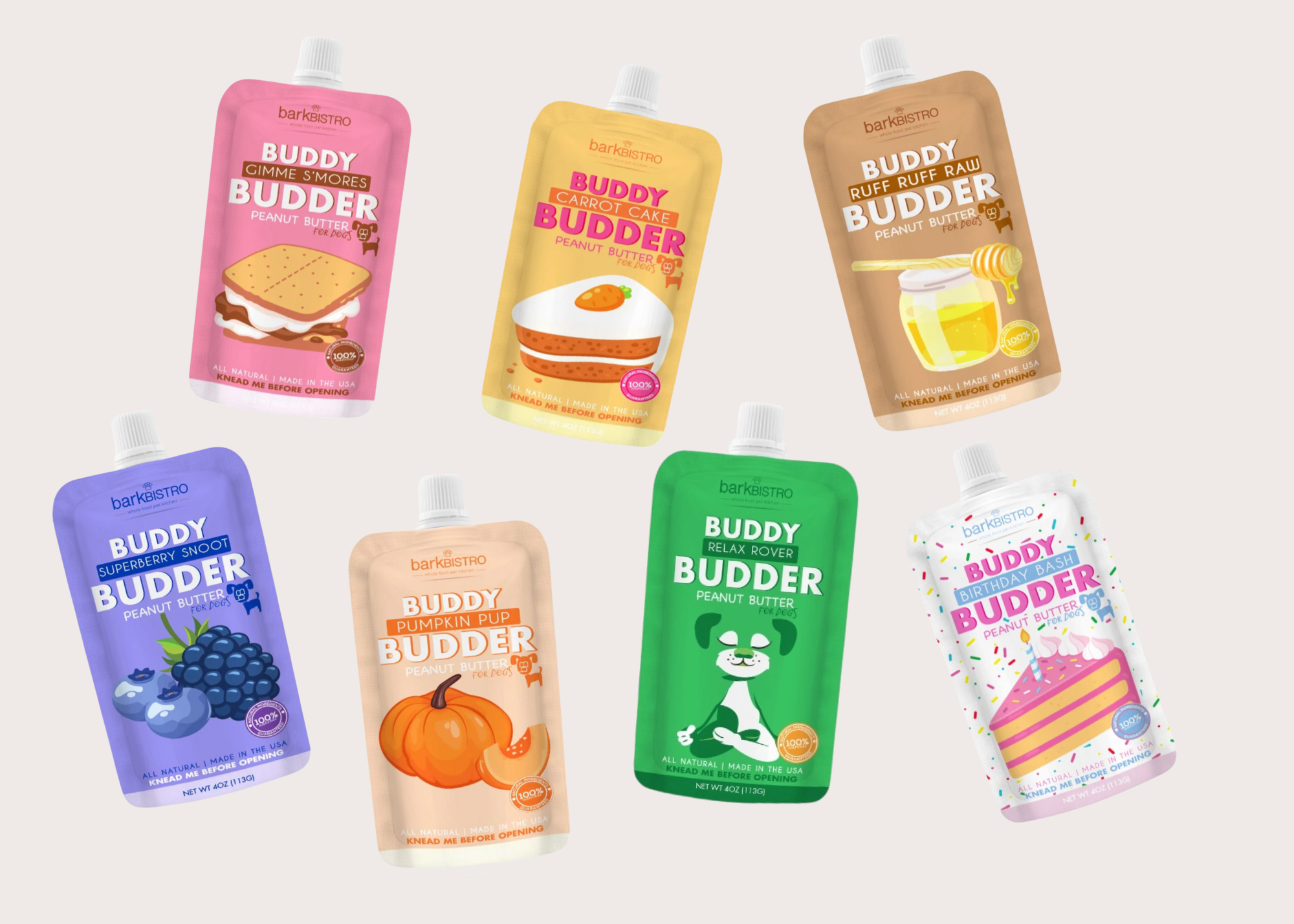 Buddy Budder Pouches