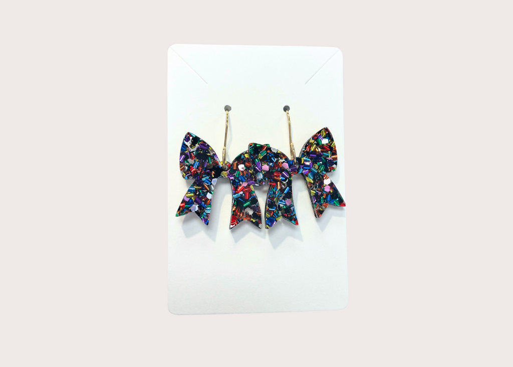 Earrings - Coquette Bow Dangle