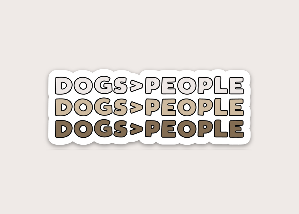 Sticker - Dogs > People