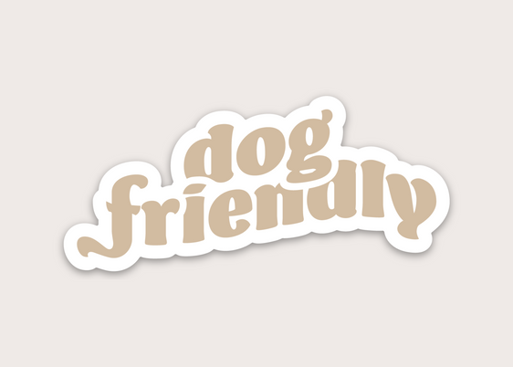 Sticker - Dog Friendly