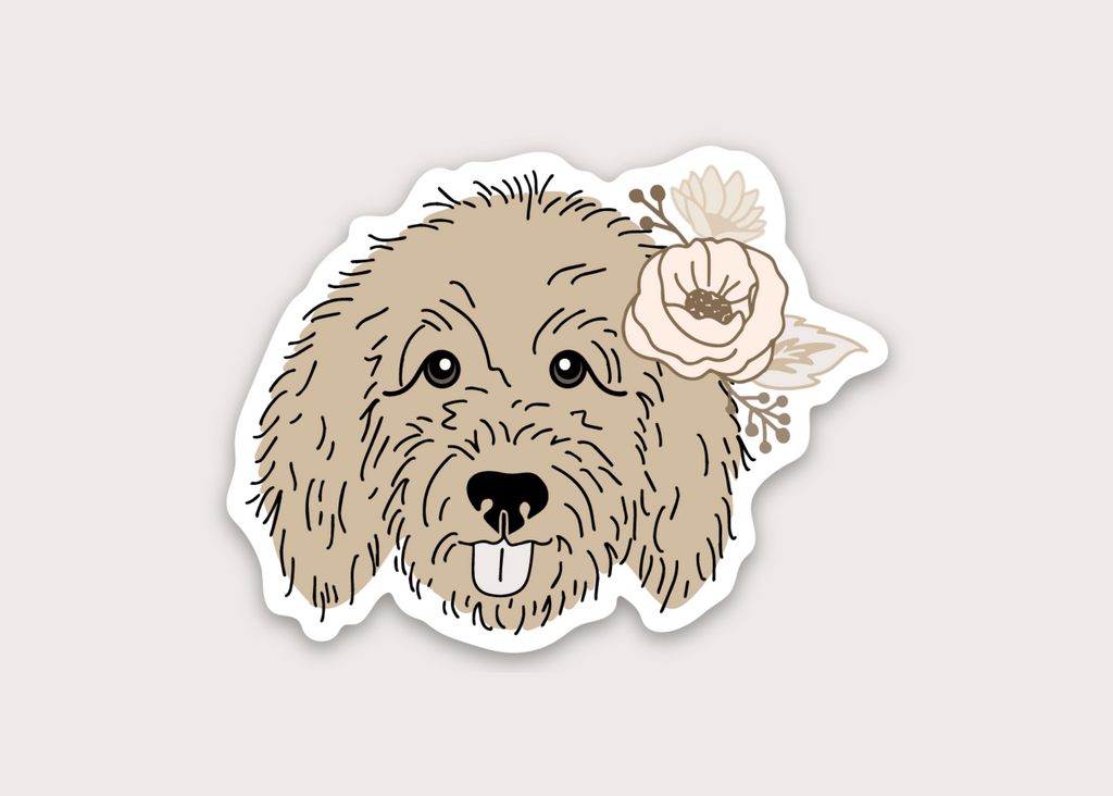 Sticker - Goldendoodle