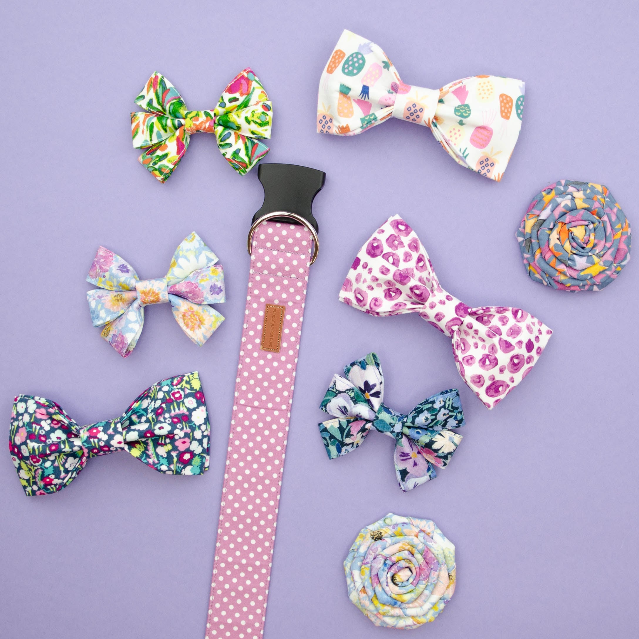 Wild Strawberry Polka Dot Girly Bow