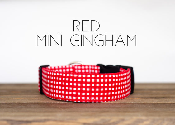 Red Mini Gingham