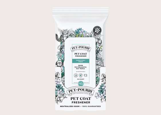 Pet-Pourri Odor Freshener Pet Wipes