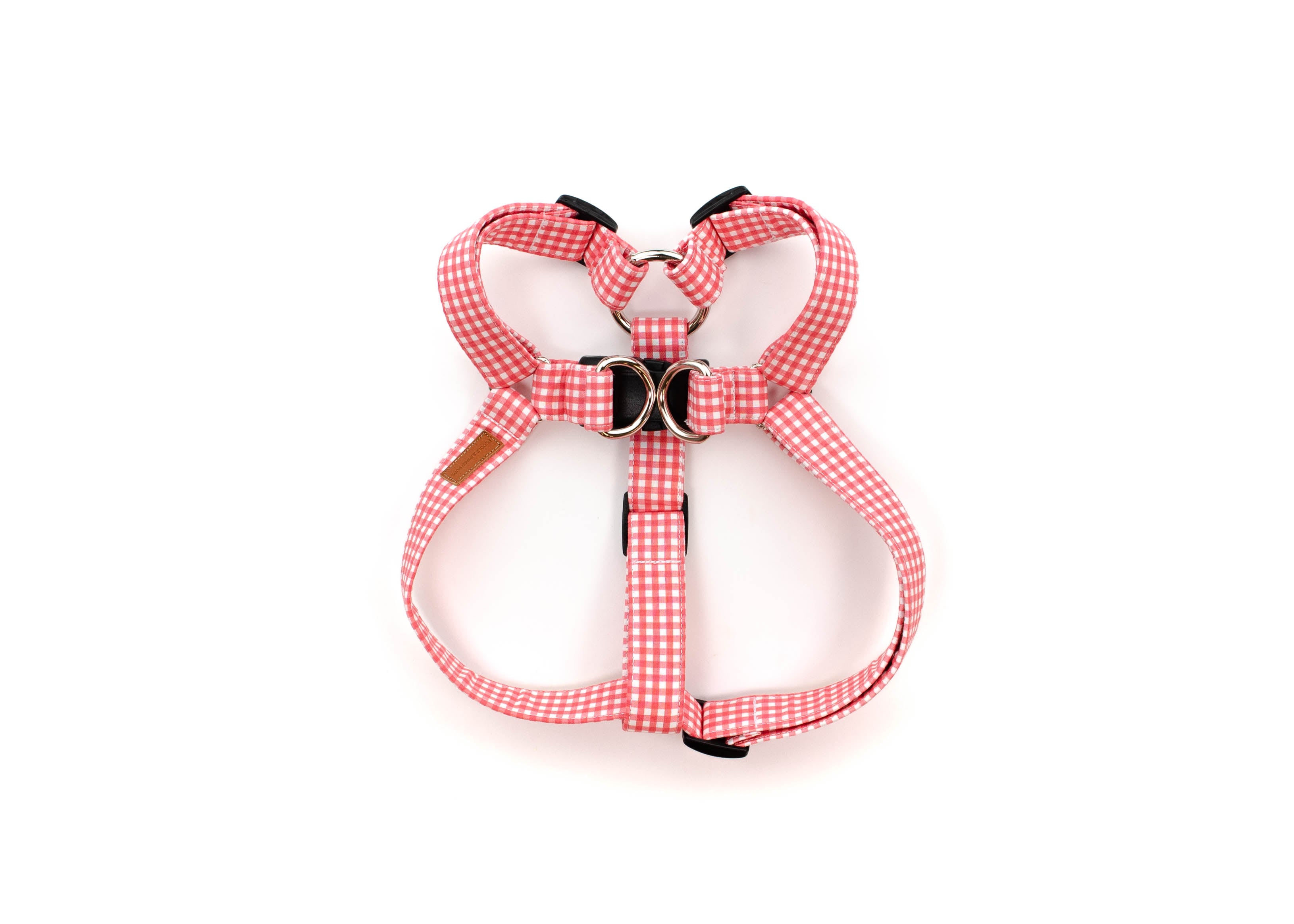 Coral Mini Gingham Harness