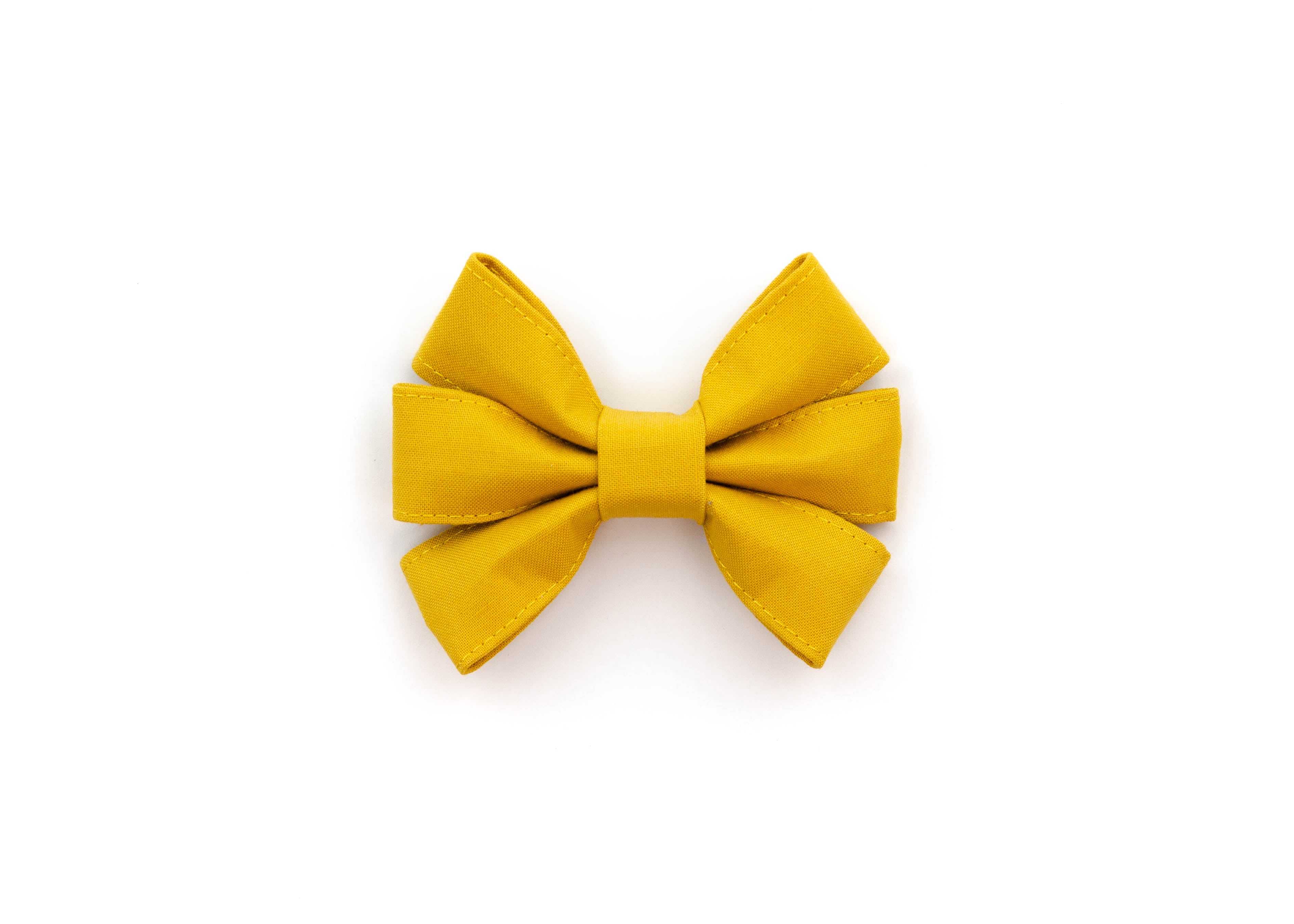 Mustard Girly Bow